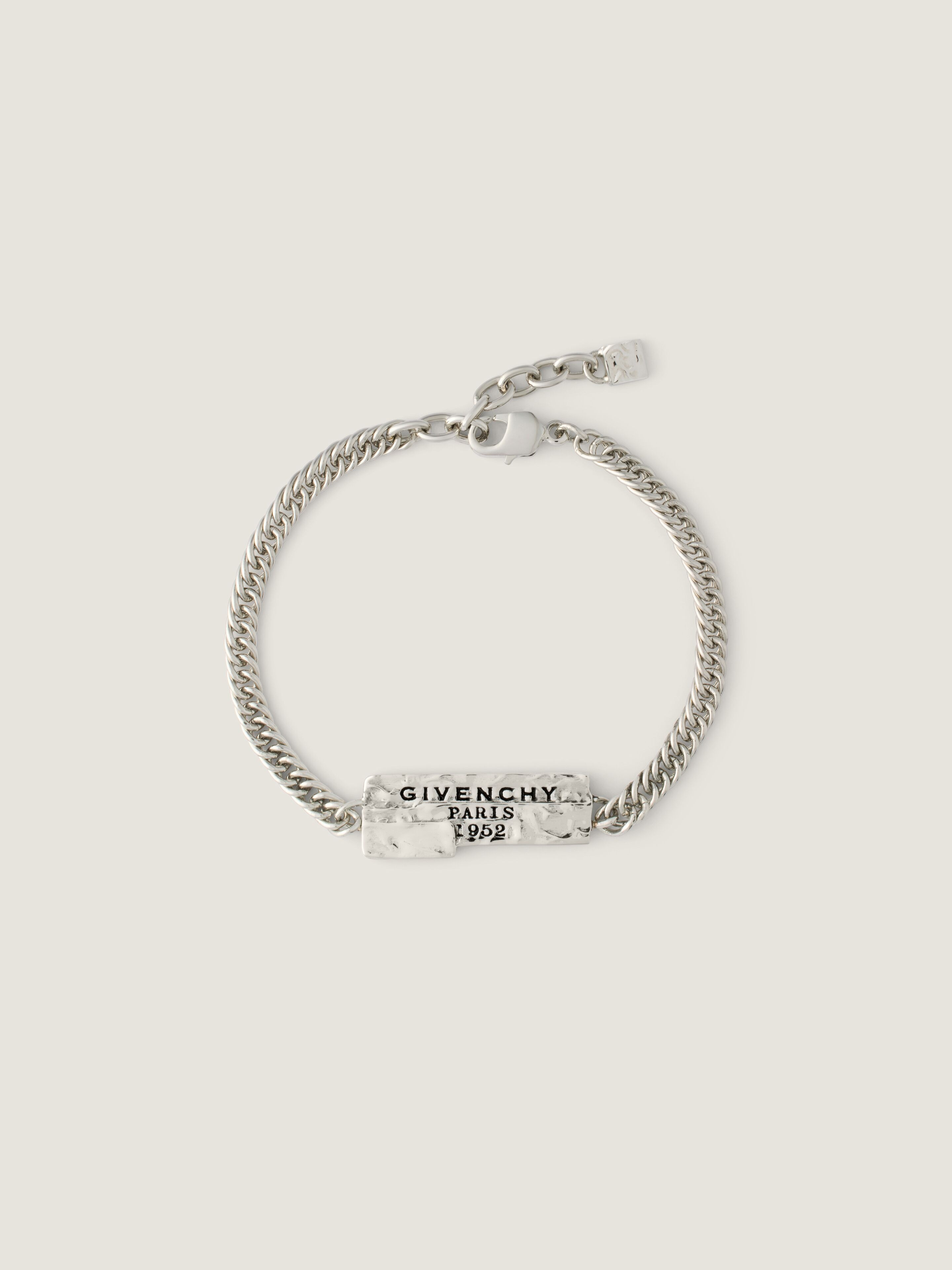 GIVENCHY Tape bracelet in metal and enamel